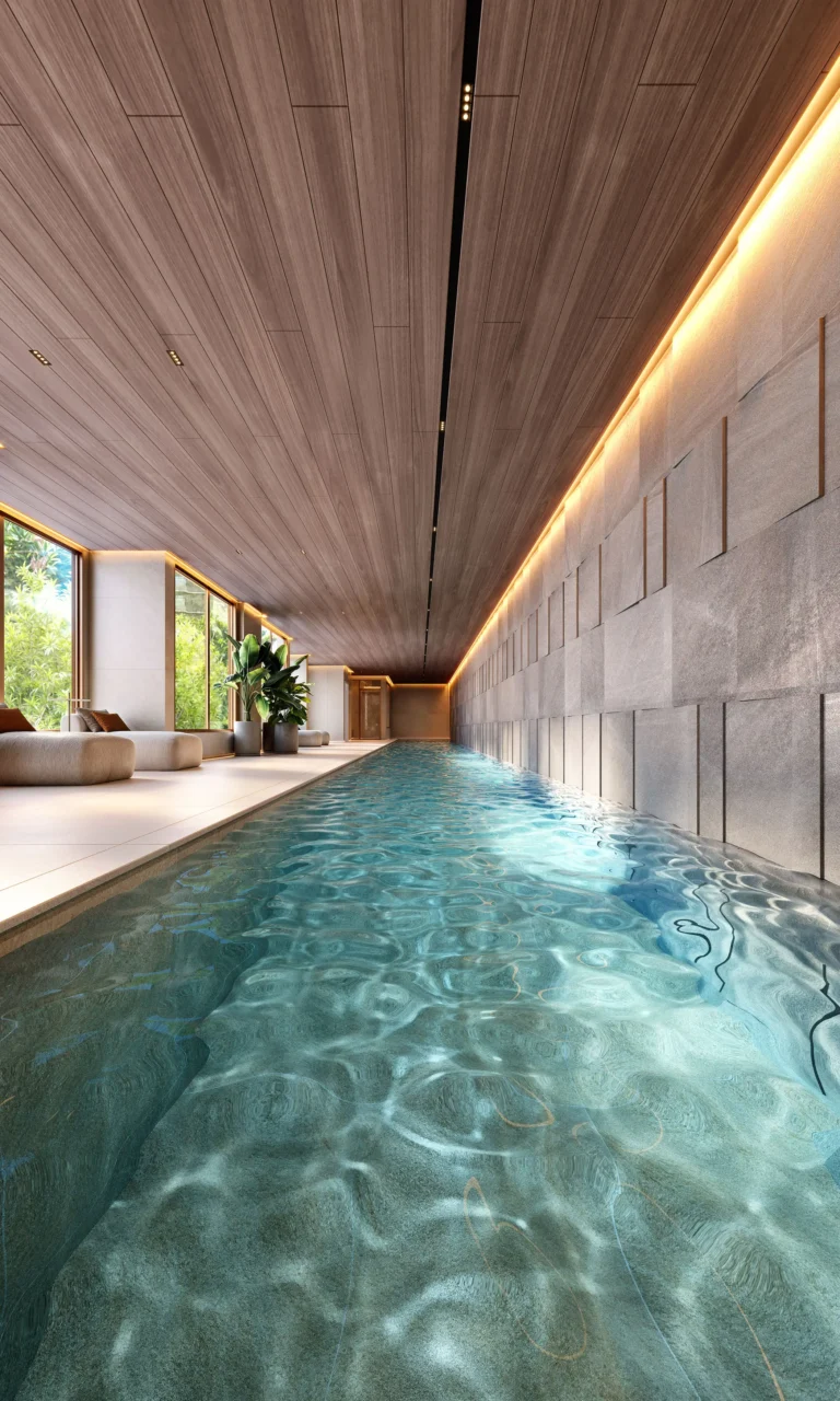 Ilustração Artística - Piscina indoor Climatizada de 25M_0