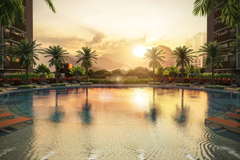 Ilustração Artística - Piscina recreativa com raia 25m_0 (1)